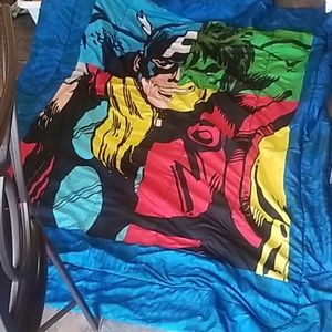 Twin sized avengers blanket